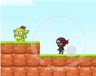 Angry ninja game Gru HTML5 jtk